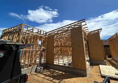 Local Geelong carpentry team on a residential project